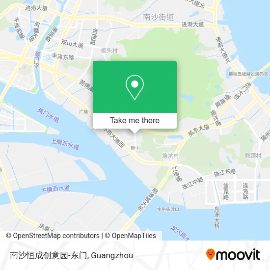 南沙恒成创意园-东门 map