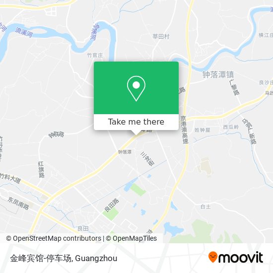 金峰宾馆-停车场 map