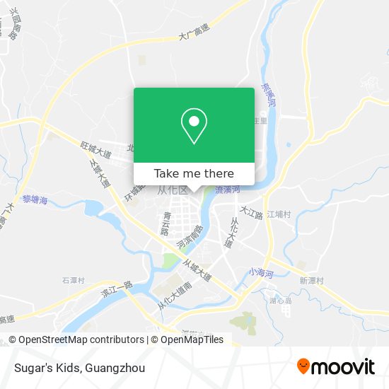 Sugar's Kids map