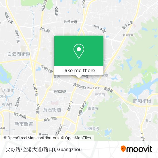 尖彭路/空港大道(路口) map