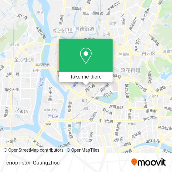 спорт зал map