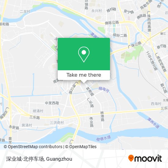 深业城-北停车场 map