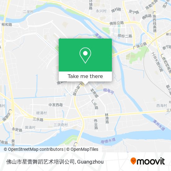 佛山市星蕾舞蹈艺术培训公司 map