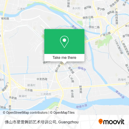 佛山市星蕾舞蹈艺术培训公司 map