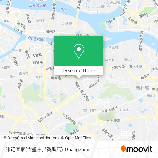 张记客家(吉盛伟邦番禺店) map