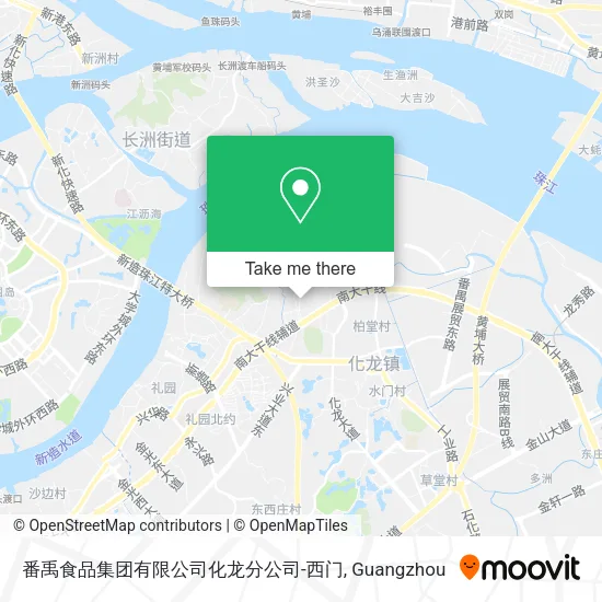 番禹食品集团有限公司化龙分公司-西门 map