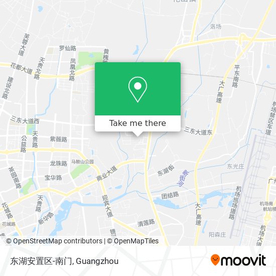 东湖安置区-南门 map