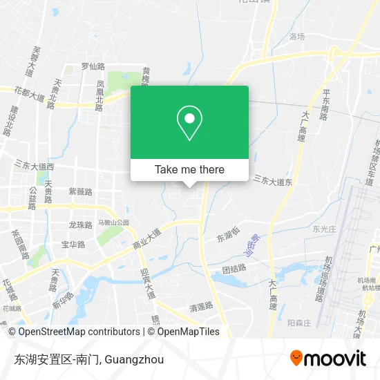 东湖安置区-南门 map