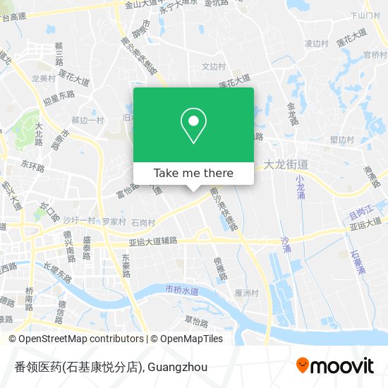 番领医药(石基康悦分店) map
