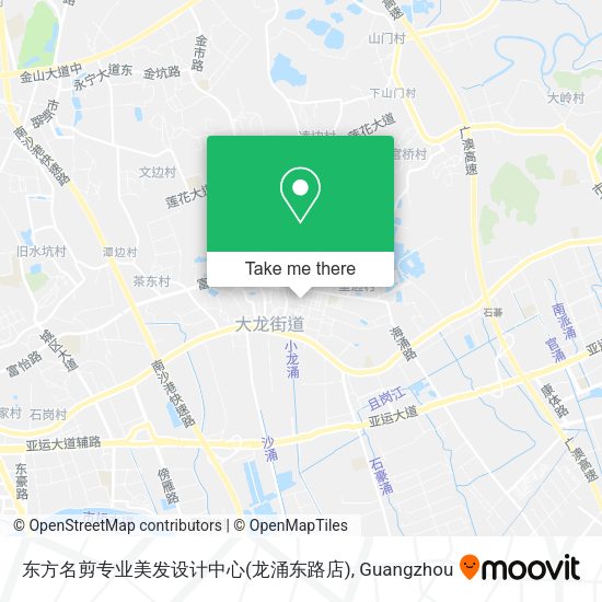 东方名剪专业美发设计中心(龙涌东路店) map