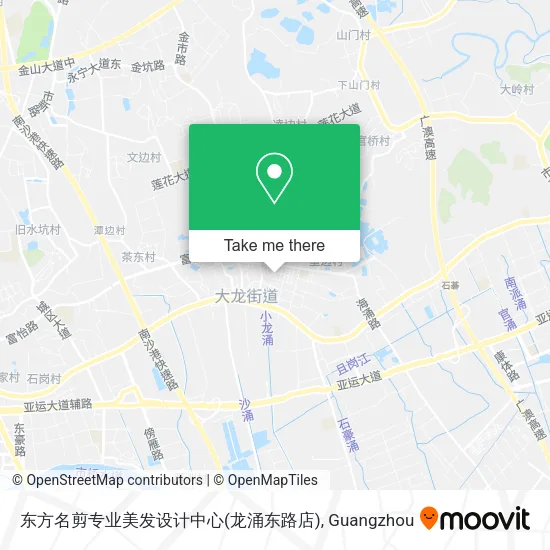 东方名剪专业美发设计中心(龙涌东路店) map