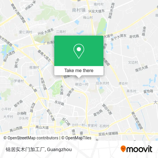 锦居实木门加工厂 map