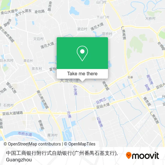 中国工商银行附行式自助银行(广州番禺石基支行) map