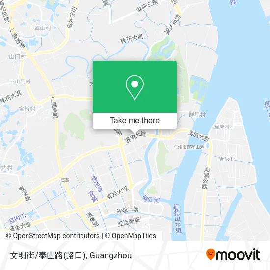 文明街/泰山路(路口) map