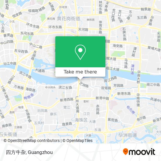 四方牛杂 map