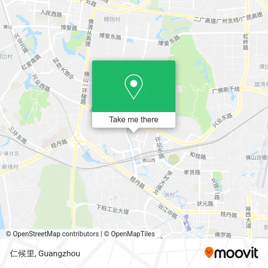 仁候里 map