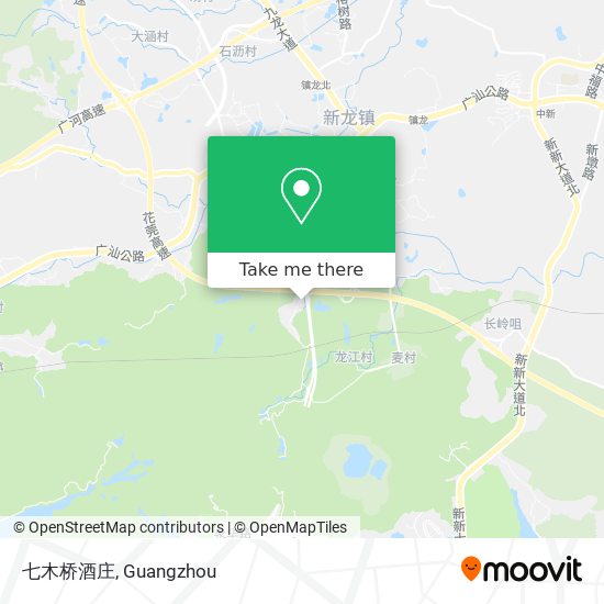七木桥酒庄 map
