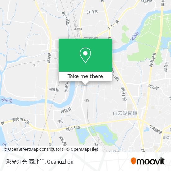 彩光灯光-西北门 map