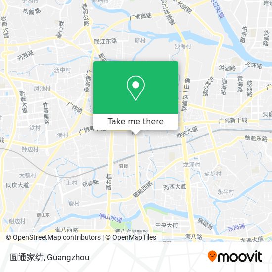 圆通家纺 map