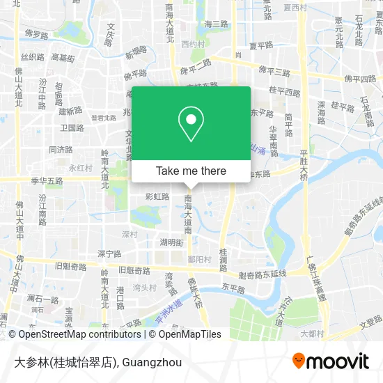 大参林(桂城怡翠店) map