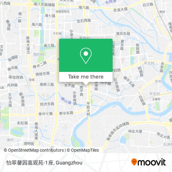 怡翠馨园嘉观苑-1座 map