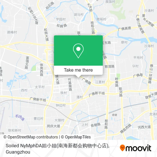 Soiled NyMphDA妲小姐(南海新都会购物中心店) map