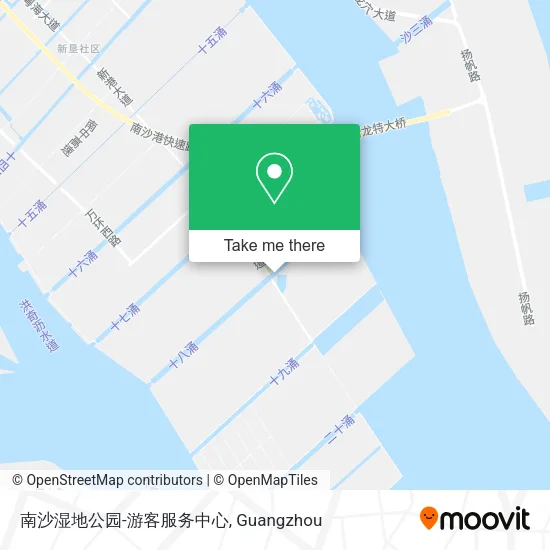 南沙湿地公园-游客服务中心 map