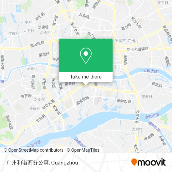 广州和谐商务公寓 map