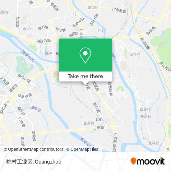桃村工业区 map