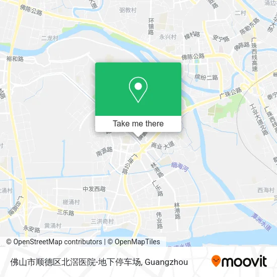 佛山市顺德区北滘医院-地下停车场 map