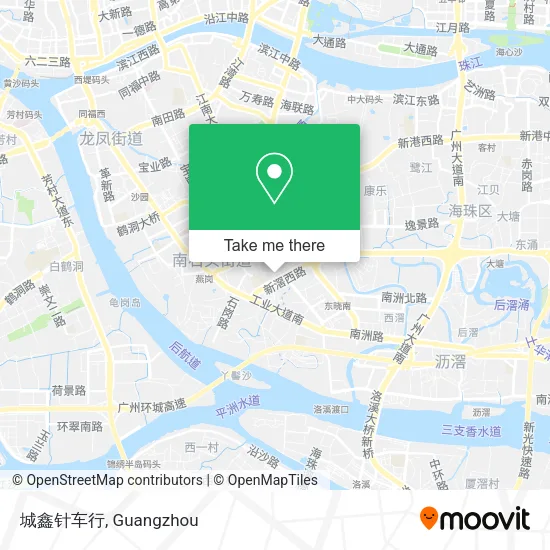 城鑫针车行 map