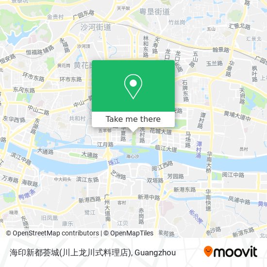 海印新都荟城(川上龙川式料理店) map
