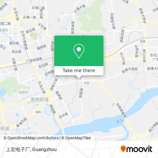 上宏电子厂 map