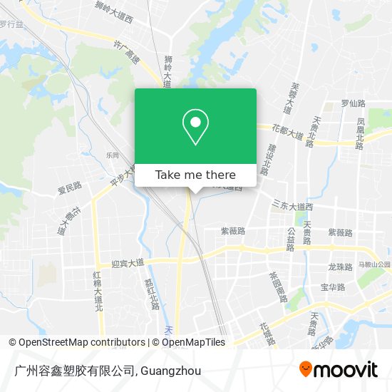 广州容鑫塑胶有限公司 map
