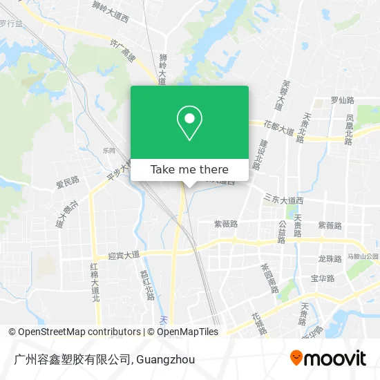 广州容鑫塑胶有限公司 map