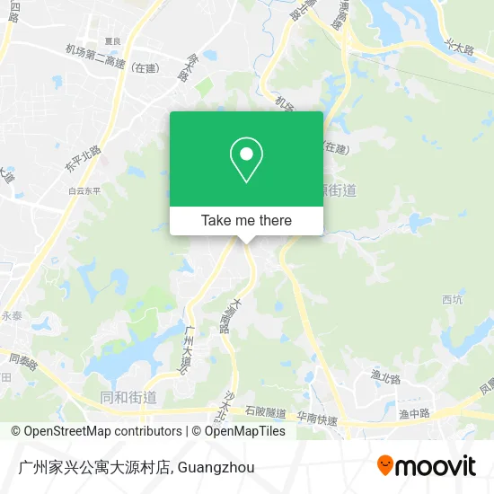 广州家兴公寓大源村店 map