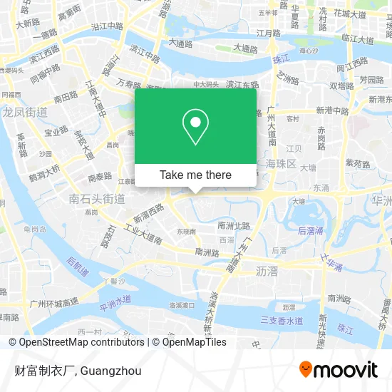 财富制衣厂 map
