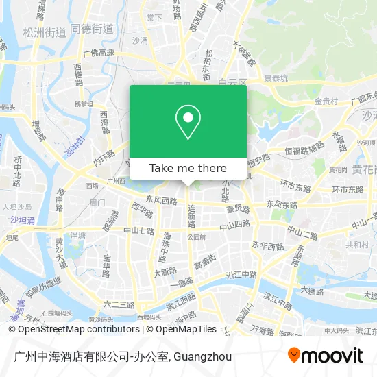 广州中海酒店有限公司-办公室 map