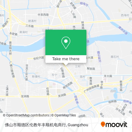 佛山市顺德区伦教年丰顺机电商行 map