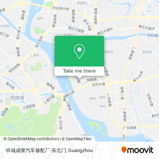 祥城成驱汽车修配厂-东北门 map