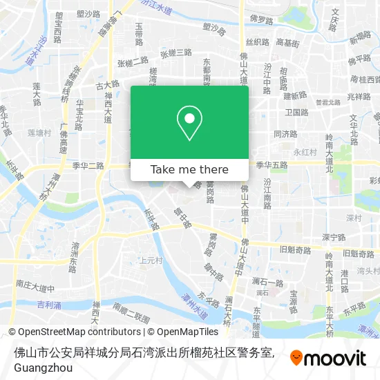 佛山市公安局祥城分局石湾派出所榴苑社区警务室 map
