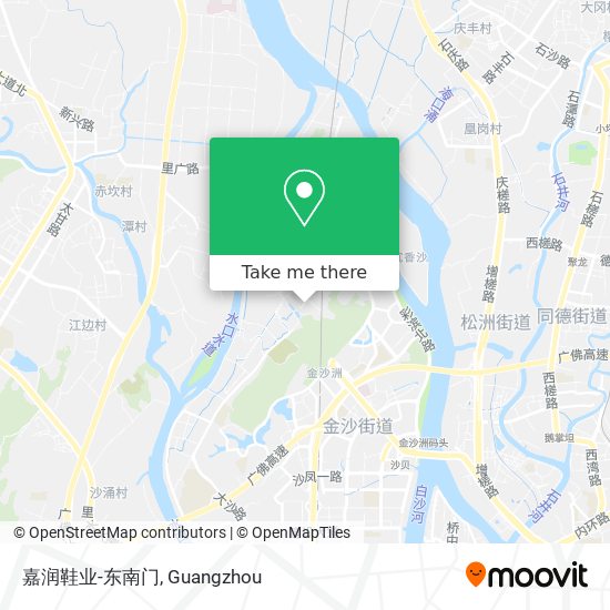 嘉润鞋业-东南门 map