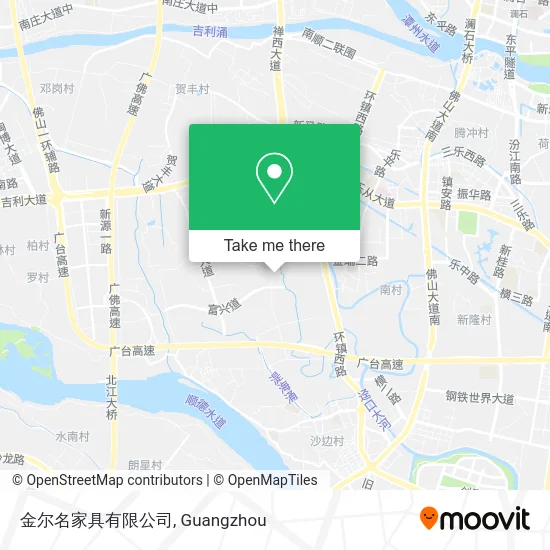 金尔名家具有限公司 map