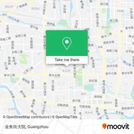 金鱼街大院 map