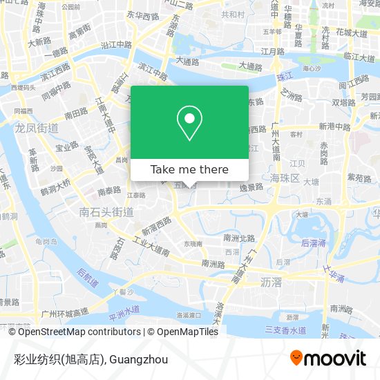 彩业纺织(旭高店) map