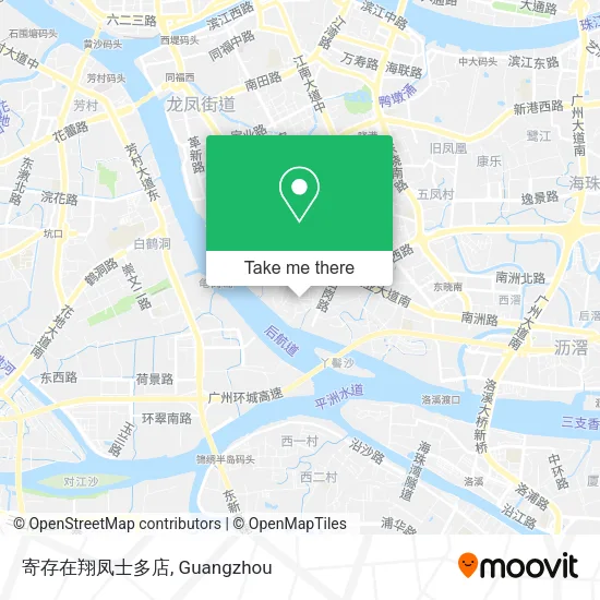 寄存在翔凤士多店 map