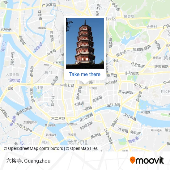 六榕寺 map