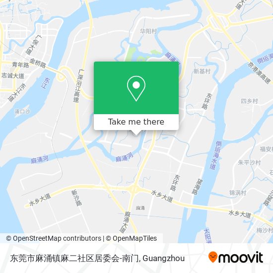 东莞市麻涌镇麻二社区居委会-南门 map