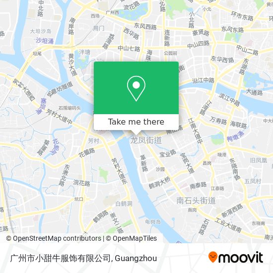 广州市小甜牛服饰有限公司 map