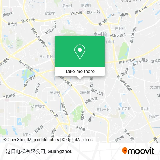 港日电梯有限公司 map